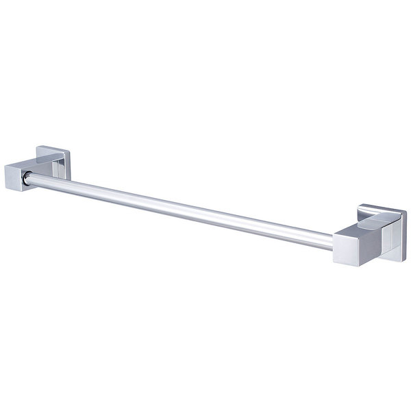 Pioneer Faucets Towel Bar, Polished Chrome, Weight: 0.4 7MO030